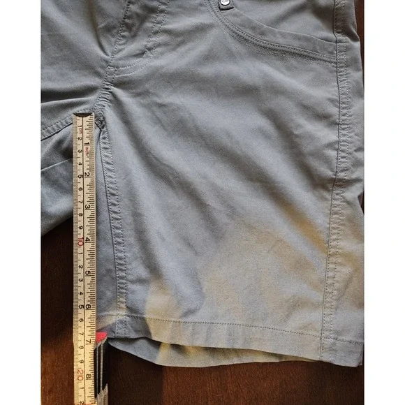 Kuhl Women's Shorts Born In The Mountains‎ Gray Outdoor Athletic Size 4 - Picture 6 of 6